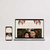 "Phool Bahar" - Wedding Invitations in Patta by Creo Study - FREE Wedding Website
