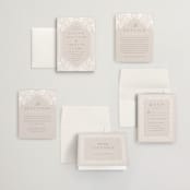 "Lace Trim" - Wedding Invitations in Cream by Kristen Smith - Invitation Suite