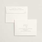 "Seaside" - Wedding Invitations in Seaglass by Rebecca Durflinger - FREE Recipient Addressing