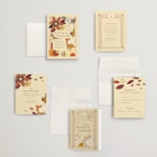 "Nouveau Love" - Wedding Invitations in Umber by Morgan Ramberg - Invitation Suite