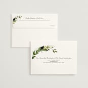 "Vines of Green" - Wedding Invitations in Fern by Susan Moyal - FREE Recipient Addressing