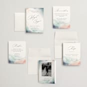 "One Path" - Wedding Invitations in Beach by Pixel and Hank - Invitation Suite