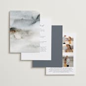 "Grand Escape" - Wedding Invitations in Stone by Petra Kern - Back of Card Options
