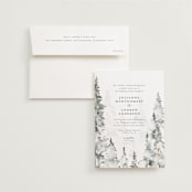 "Grand Escape" - Wedding Invitations in Stone by Petra Kern - Invitation with Envelope
