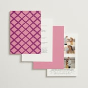 "To the max" - Wedding Invitations in Garden by Inkblot Design - Back of Card Options