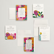 "To the max" - Wedding Invitations in Garden by Inkblot Design - Invitation Suite