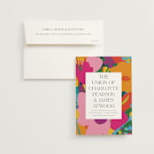 "To the max" - Wedding Invitations in Garden by Inkblot Design - Invitation with Envelope