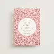 "AMAYA" - Wedding Invitations in Blush by Kanika Mathur - Front
