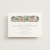 "East Bay street" - Wedding Invitations in Lily by Jennifer Wick - Front