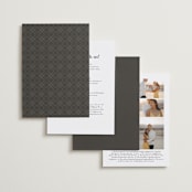 "scamorza" - Wedding Invitations in Pearl by chocomocacino - Back of Card Options