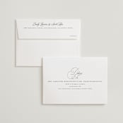 "scamorza" - Wedding Invitations in Pearl by chocomocacino - FREE Recipient Addressing