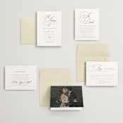 "scamorza" - Wedding Invitations in Pearl by chocomocacino - Invitation Suite