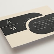 "Entwine" - Wedding Invitations in Matchbook by Christie Garcia - Detail