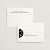 "Entwine" - Wedding Invitations in Matchbook by Christie Garcia - FREE Recipient Addressing