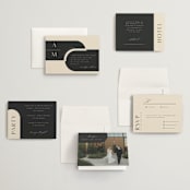 "Entwine" - Wedding Invitations in Matchbook by Christie Garcia - Invitation Suite