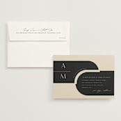 "Entwine" - Wedding Invitations in Matchbook by Christie Garcia - Invitation with Envelope