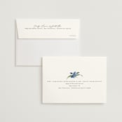 "Irises" - Wedding Invitations in Natural by Everett Paper Goods - FREE Recipient Addressing