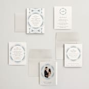 "AKARI" - Wedding Invitations in Wave by Melanie Kosuge - Invitation Suite