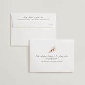 "Bohemian Pampas" - Wedding Invitations in Sand by Kaydi Bishop - FREE Recipient Addressing