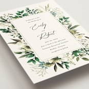 "Fresh Classic" - Wedding Invitations in Porcelain by Susan Moyal - Detail