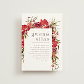 "wispy" - Wedding Invitations in Sienna by Angela Marzuki - Front