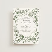 "Carolina" - Wedding Invitations in Meadow by Melanie Kosuge - Front