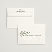 "Carolina" - Wedding Invitations in Meadow by Melanie Kosuge - FREE Recipient Addressing