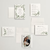 "Carolina" - Wedding Invitations in Meadow by Melanie Kosuge - Invitation Suite