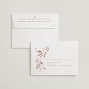 "Moment" - Wedding Invitations in Rose by Erin German - FREE Recipient Addressing