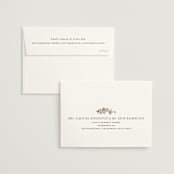 "Daphne" - Wedding Invitations in Sepia by Itsy Belle Studio - FREE Recipient Addressing