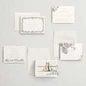 "Rocky Seaside Frame" - Wedding Invitations in Ocean by Shiny Penny Studio - Invitation Suite