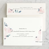 "Florista Modernista" - Wedding Invitations in Azalea by Petra Kern - FREE Recipient Addressing