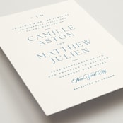 "Gwenyth" - Wedding Invitations in Neptune by Kristie Kern - Detail
