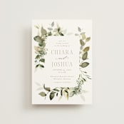 "Lovely" - Wedding Invitations in Moss by Petra Kern - Front