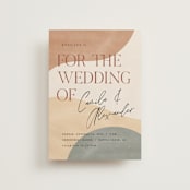 "Surface" - Wedding Invitations in West by Pixel and Hank - Front