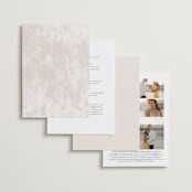 "tortina" - Wedding Invitations in Taupe by chocomocacino - Back of Card Options