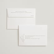 "tortina" - Wedding Invitations in Taupe by chocomocacino - FREE Recipient Addressing
