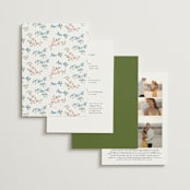 "Disney's Once Upon In a Dream" - Wedding Invitations in Spring by Petra Kern - Back of Card Options