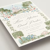 "Disney's Once Upon In a Dream" - Wedding Invitations in Spring by Petra Kern - Detail
