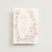 "kosmos" - Wedding Invitations in Cotton Candy by Phrosné Barwood - Front