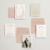 "kosmos" - Wedding Invitations in Cotton Candy by Phrosné Barwood - Invitation Suite