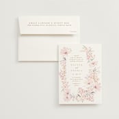 "kosmos" - Wedding Invitations in Cotton Candy by Phrosné Barwood - Invitation with Envelope