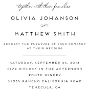 "Watercolor Delight" - Wedding Invitations in Aqua by Petra Kern - Detail