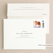 "adagio" - Wedding Invitations in Lilac by Meg Gleason - FREE Recipient Addressing