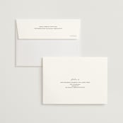 "Elegant Ethno" - Wedding Invitations in Noir by FRANI - FREE Recipient Addressing