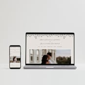 "etched floral" - Wedding Invitations in Stone by Phrosné Barwood - FREE Wedding Website