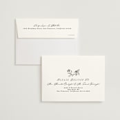 "etched floral" - Wedding Invitations in Stone by Phrosné Barwood - FREE Recipient Addressing