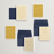 "Ink scribble" - Wedding Invitations in Honey by Adelyn T. - Invitation Suite