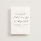 "From This Moment On" - Wedding Invitations in Classique by Design Lotus - Front