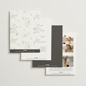 "From This Moment On" - Wedding Invitations in Classique by Design Lotus - Back of Card Options